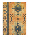 Fine Hand Knotted Turkish vintage Kazak 4'2'' X 6'6''