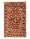 Fine Hand Knotted Perisan vintage Mahal rug 4'3'' X 6'8''