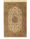 Persian Kashan Hand-Knotted Rug - 4'8" X 7'