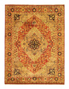 Ivory Fine Hand Knotted Mothesham Rug 5' X 7'