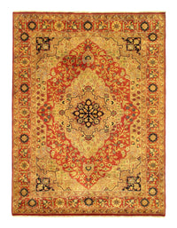 Ivory Fine Hand Knotted Mothesham Rug 5' X 7'