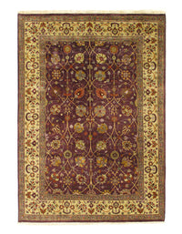 Lavander Persian Tabriz Design Design 5' X 7'