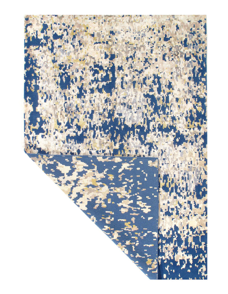 Blue Modern rug 5'2'' X 8'.1''