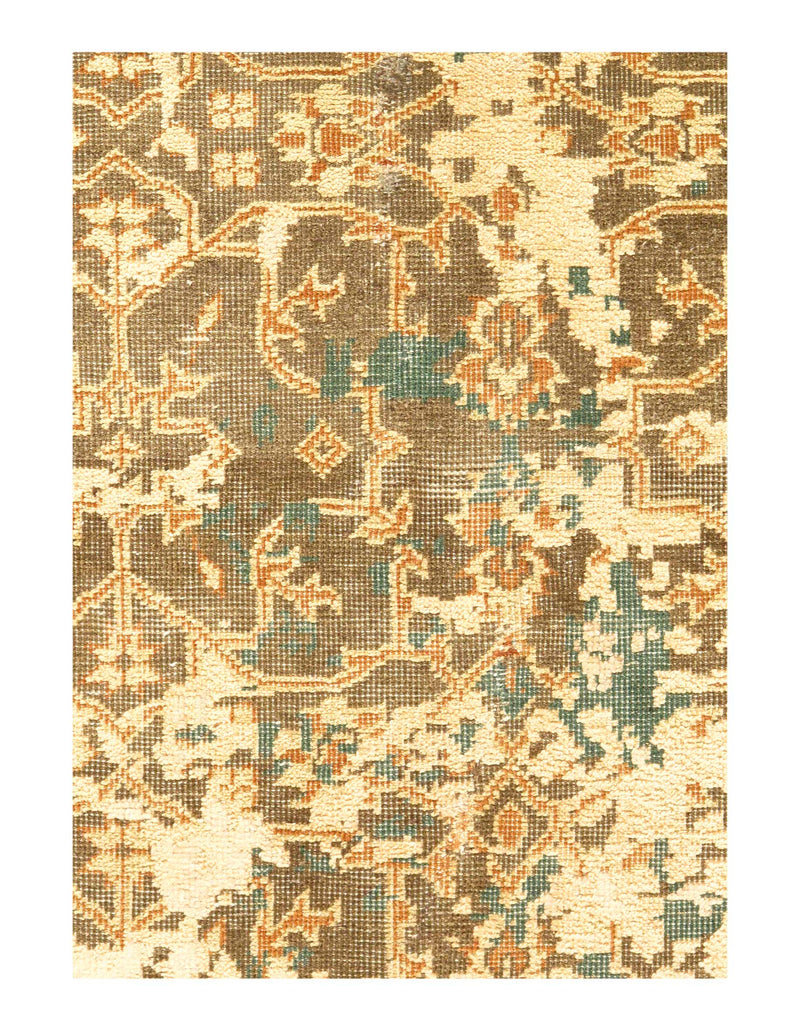 Modern Wool & Bamboo Silk Hand Knotted Area Rug - 5'1" X 7'5"