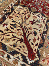 Tabriz Design Garden Design Lamb's Wool Rug - 9' x 9'3"