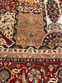 Tabriz Design Garden Design Lamb's Wool Rug - 9' x 9'3"