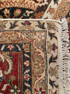 Tabriz Design Garden Design Lamb's Wool Rug - 9' x 9'3"