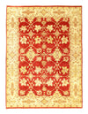 Red color Hand Knotted Oushak Design 8' X 10'9''