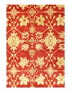 Red color Hand Knotted Oushak Design 8' X 10'9''