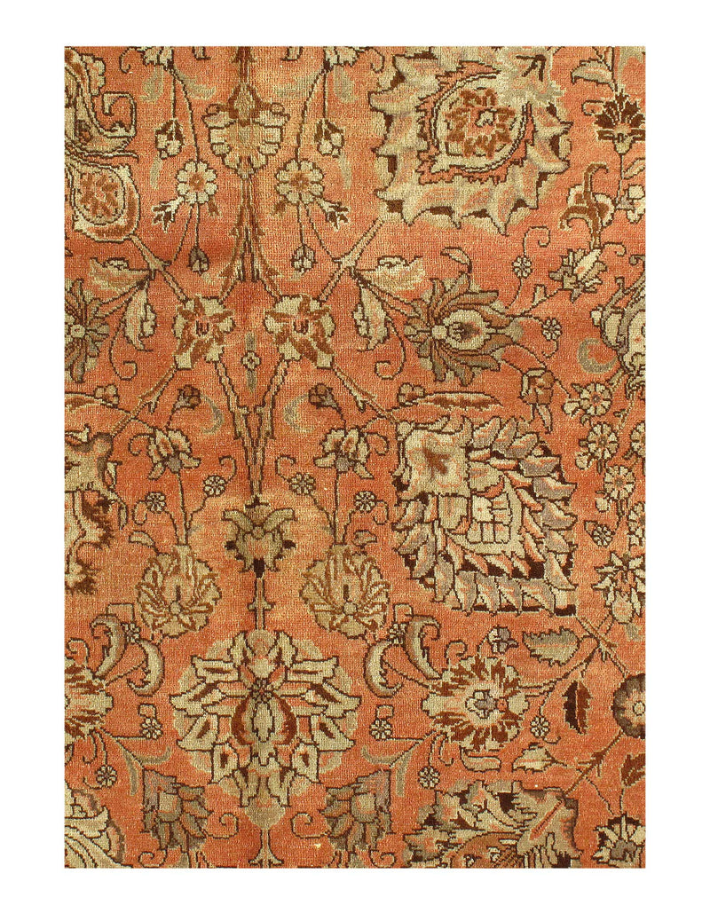 Rust Persian Tabriz Design 10' X 15'