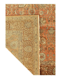 Rust Persian Tabriz Design 10' X 15'