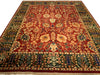 Fine Hand Knotted Indian Agra rug 8'1'' X 10'2''