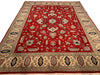 Fine Hand Knotted Persian Tabriz Design rug 7'7'' X 9'5''