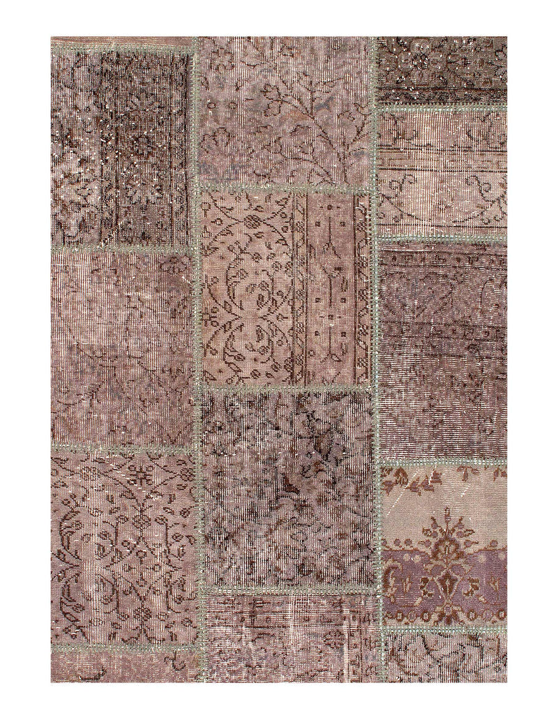 Gray color Turkish Patchwork 8' x 10'