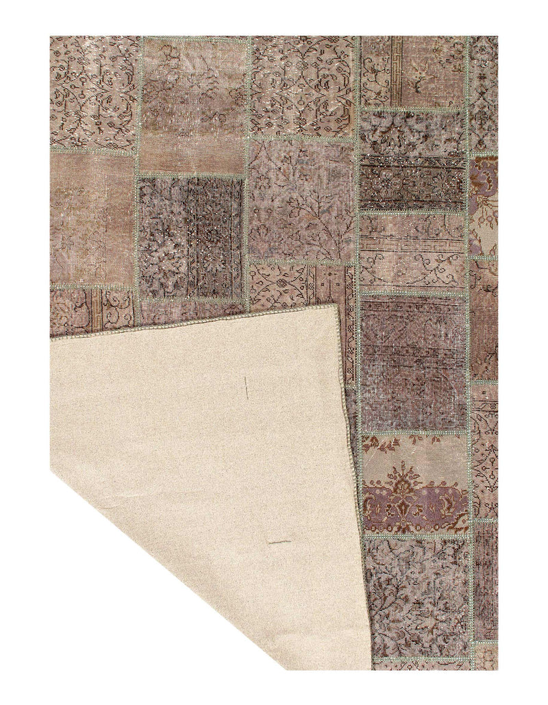 Gray color Turkish Patchwork 8' x 10'