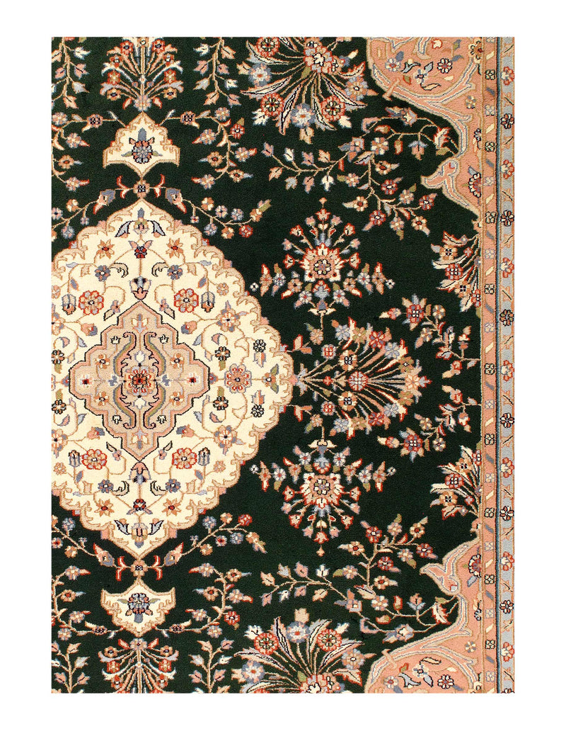 Fine Hand Knotted Persian Tabriz Design design 8' X 10'