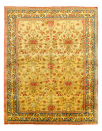 Fine Hand Knotted Indian savonnerie 8' X 10'