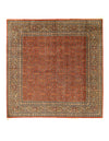 Fine Hand Knotted Herati square rug 10' X 10'