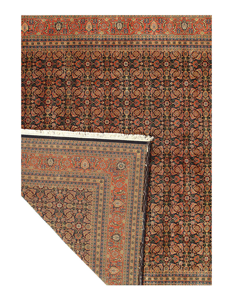 Fine Hand Knotteed Herati Square rug 10' X 10'