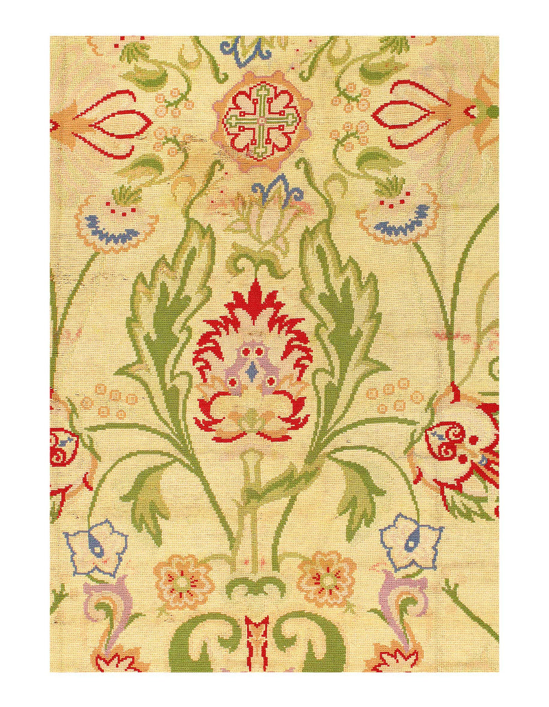 Fine Hand Knottted Antique Needpoint rug 9'11'' X 16'3''