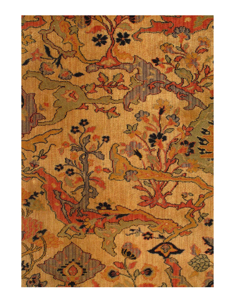 Fine Machine Made Vintage Isfahan design runner 2'3'' X 12'3''