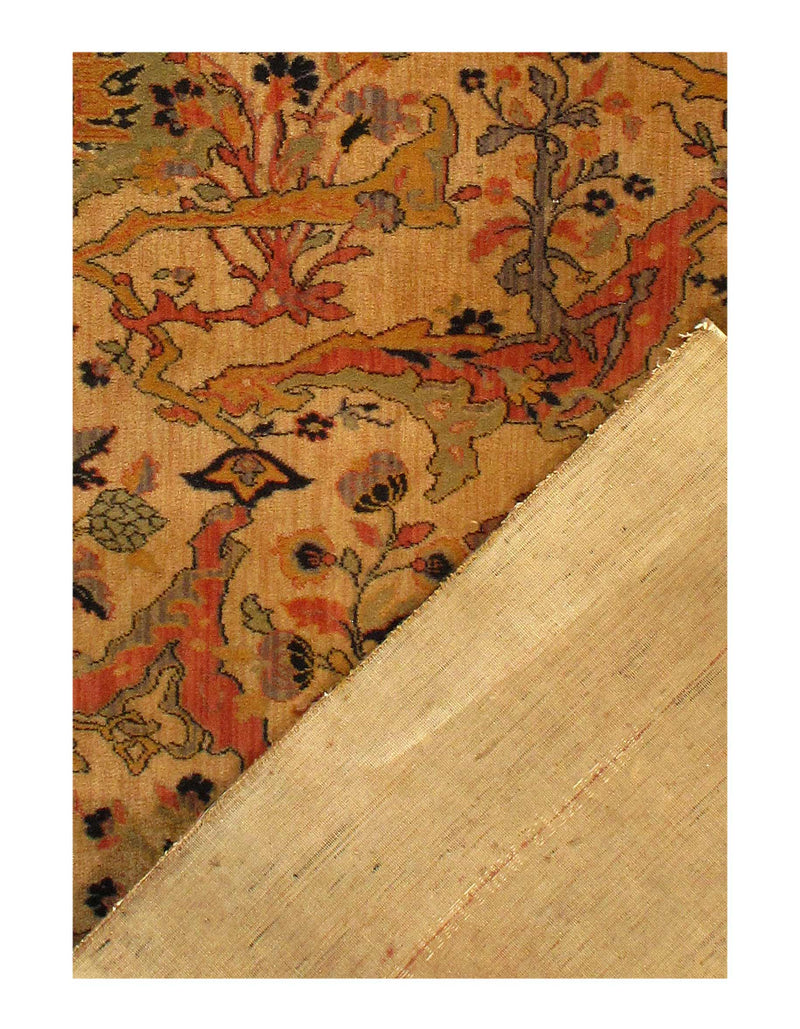 Fine Machine Made Vintage Isfahan design runner 2'3'' X 12'3''