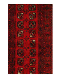 Fine Hand Knotted Vintage Russian Turkman 3'5'' X 6'5''