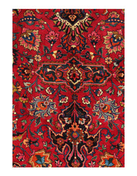 Fine Hand Knotted Vintage Persian Mashad 11'2'' X 15'7''