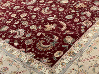 Sino Fine Hand Knotted Chinese Tabriz Design Design 12'1'' X 15'2''