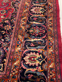 Fine Hand Knotted Vintage Persian Mashad 11'2'' X 15'7''