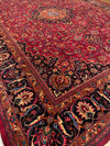 Fine Hand Knotted Vintage Persian Mashad 11'2'' X 15'7''