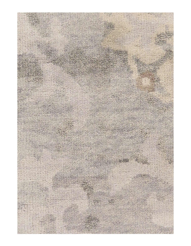 Ivory Fine Hand Knotted Modern rug 5'9'' X 8'11''