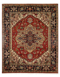 Fine Hand Knotted Persian serapi design 8'2'' X 9'11''