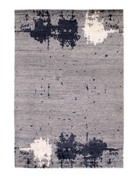 Gray Modern Rug 5'.6 X 8'