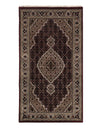 Traditional Fine Tabriz Design Hand-Knotted Rug - 3' X 5'5"