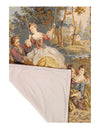 Genre Tapestry Landscape Romantic Vintage 2'7'' X 4'1''