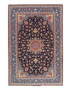 Navy Blue super Fine Persain silk & wool Isfahan 7'9'' X 11'9''