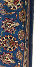 Navy Blue super Fine Persain silk & wool Isfahan 7'9'' X 11'9''