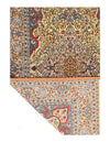 Fine Hand Knotted Persian silk & wool Isfahan serafian 5'9'' X 9'1''