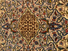 Fine Hand Knotted Persian silk & wool Isfahan serafian 5'9'' X 9'1''