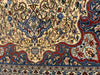 Fine Hand Knotted Persian silk & wool Isfahan serafian 5'9'' X 9'1''