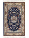 Persian Isfahan Korker Wool & Silk Highlighted 4'2" x 6'7"