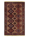 Multi color Persian hand Knotted Yalameh 5'6'' X 8'9''