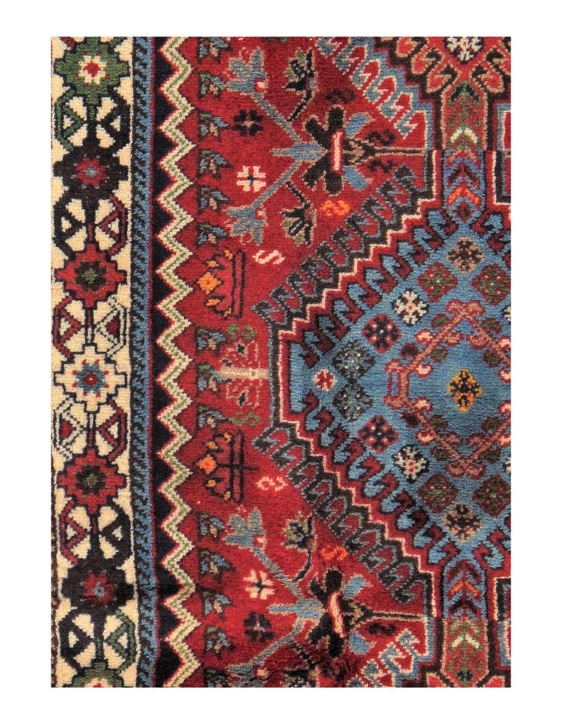 Rust Fine Persian Yalameh Runner 2'7" X 12'11"