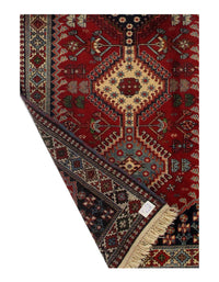 Red Persian Yalameh Runner 2'8" X 6'3"