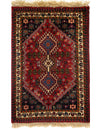 Red Persian Hand Knotted yalameh 2' x 3'