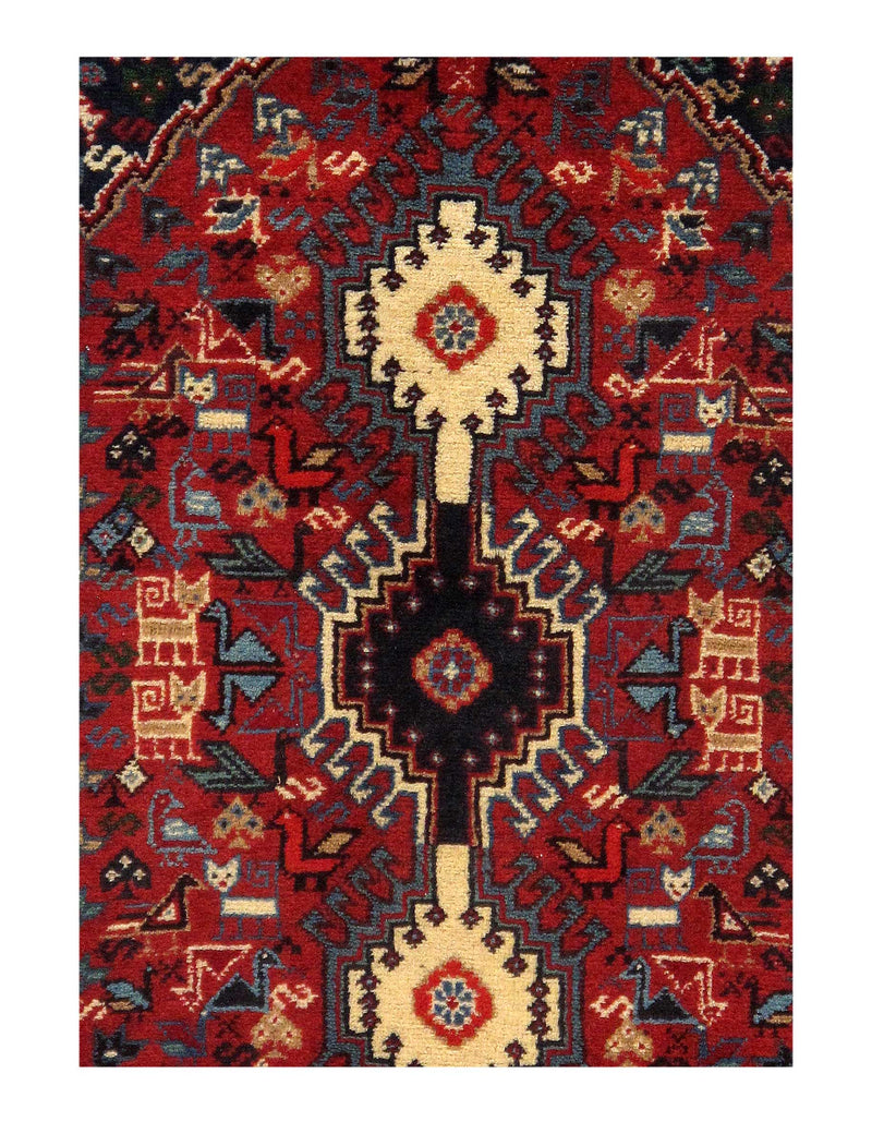 Red Persian yalameh 2' X 3'