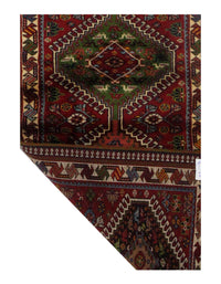 Fine Hand Knotted Persian Yalameh runner 2' X 5'5''