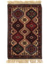 Fine Hand Knotted Persian Yalameh 2'9'' X 4'4''