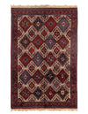 Persian Fine Hand Knotted Yalameh 6'7'' X 9'11''